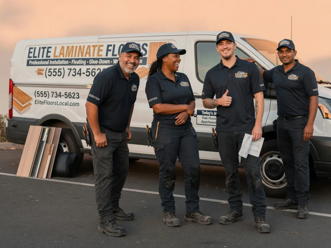 Laminate flooring installation company in Pryor, OK